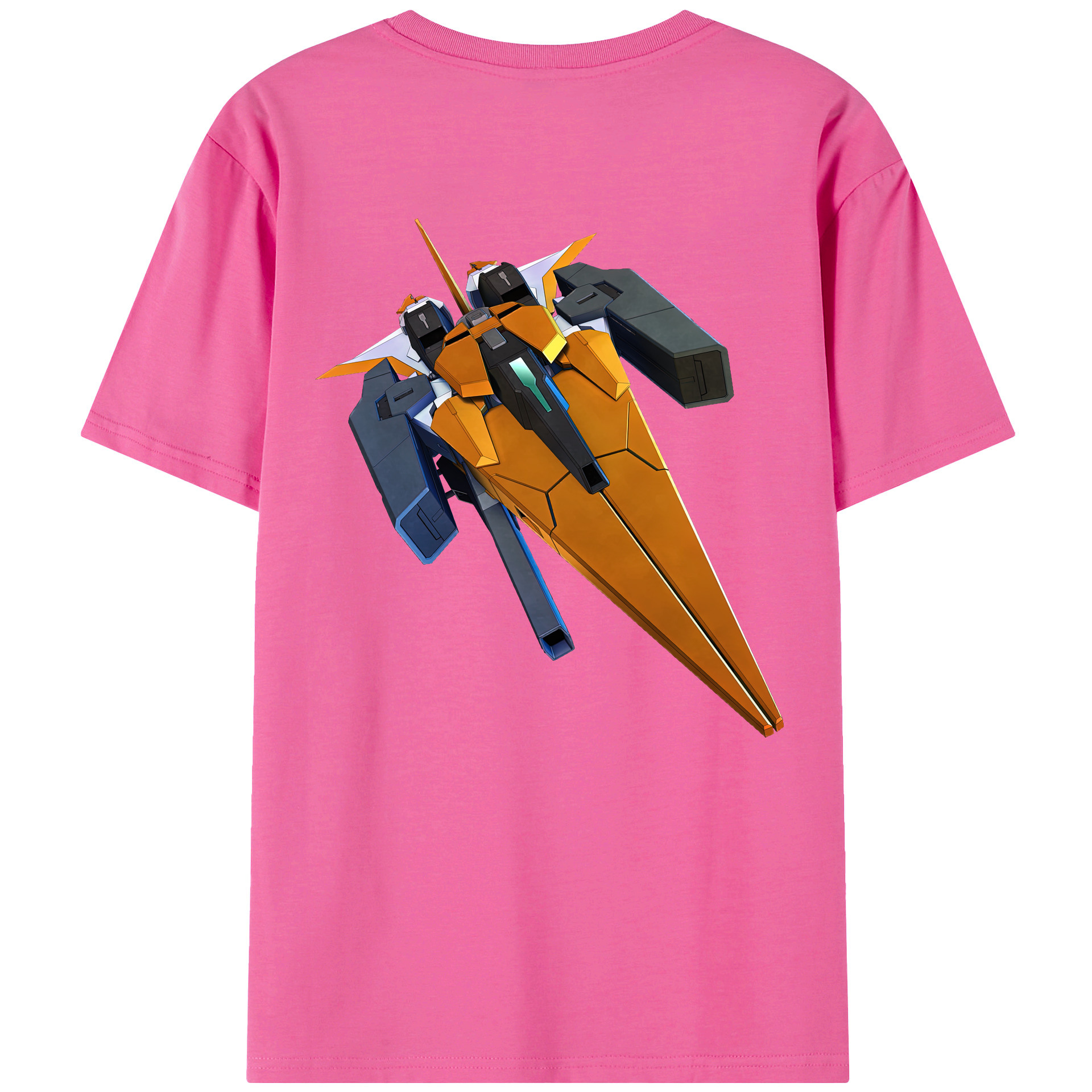 （画像用） 機動戦士ガンダム Mobile Suit Gundam レディース半袖Tシャツ(バックプリント)